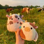 big pink cow squishmallow